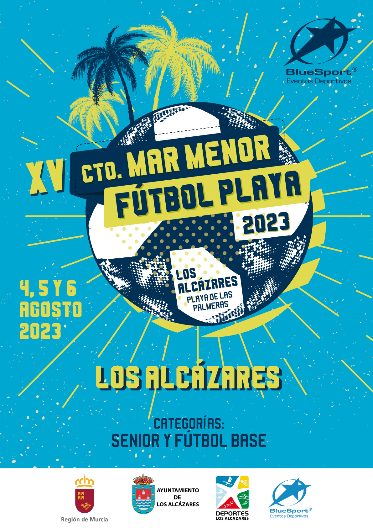 Campeonato Autonómico Fútbol Playa Bluesport Los Alcázares 2022