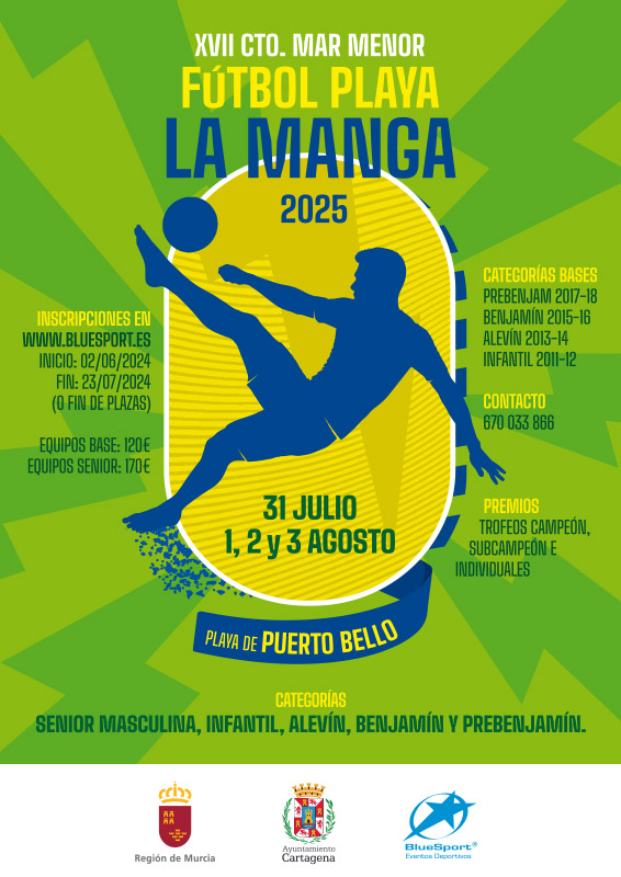 Campeonato Autonómico Fútbol Playa Bluesport Los Alcázares 2023