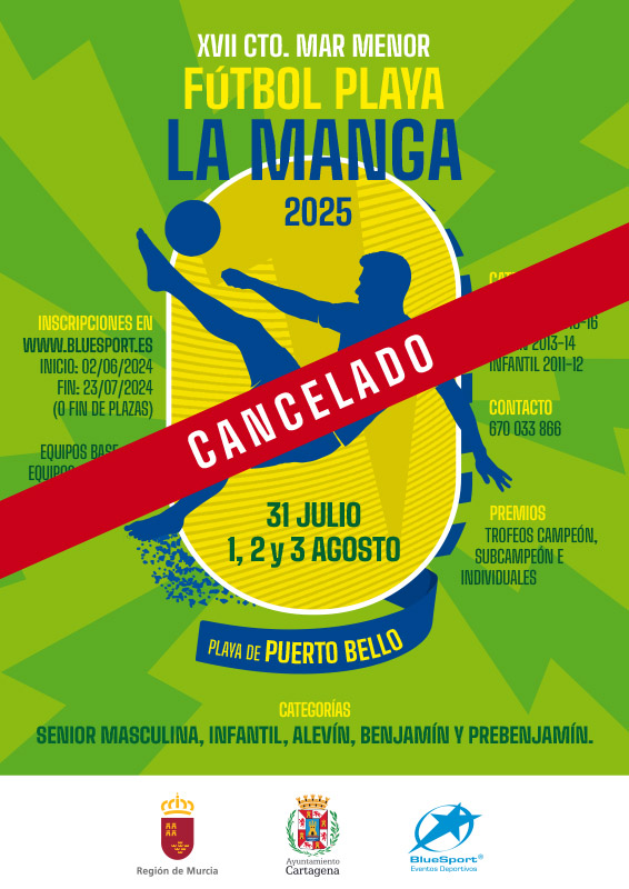 Campeonato Autonómico Fútbol Playa Bluesport Los Alcázares 2023